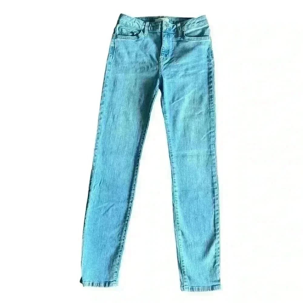 Forever 21 Girls Light Wash Skinny Jeans